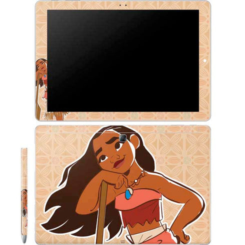 Disney Moana Portrait Galaxy Book 12in Skin